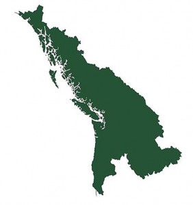 Green Cascadia Map