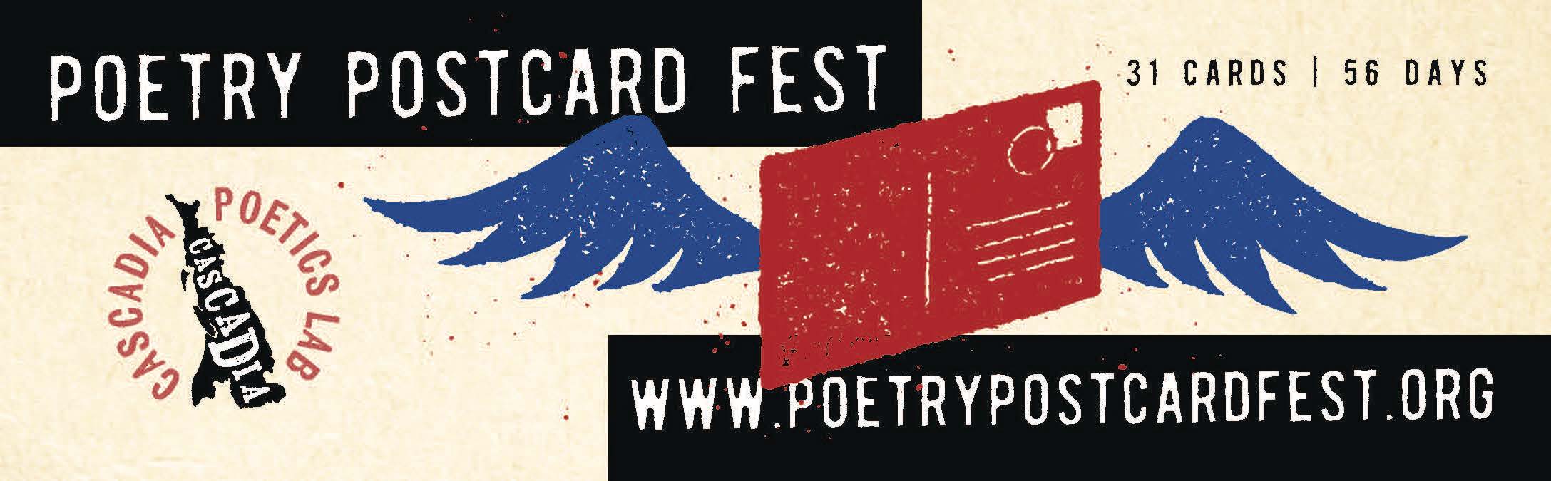 Poetry Postcard Fest Bookmark