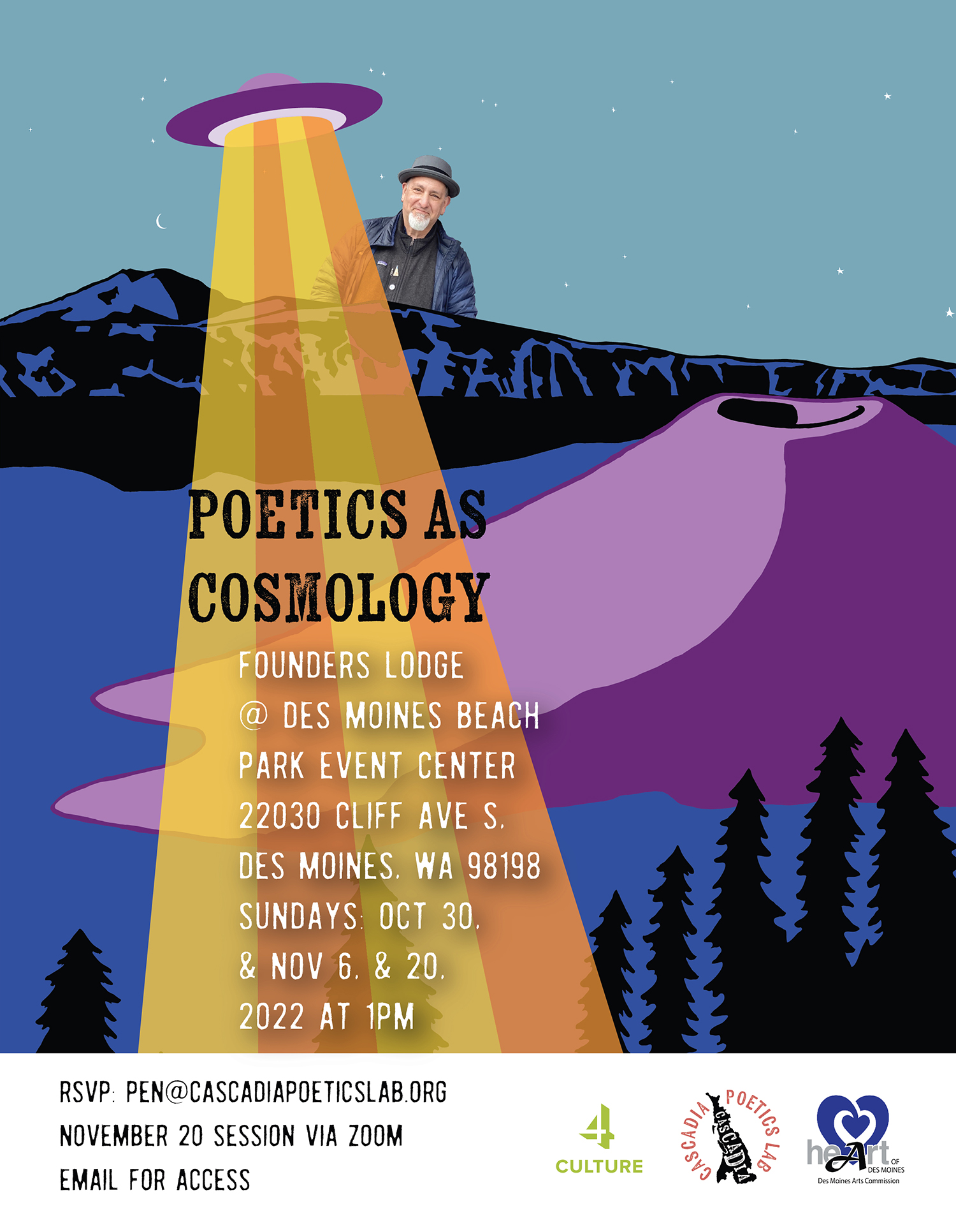 Poetics As Cosmology Open Mic + Exercise