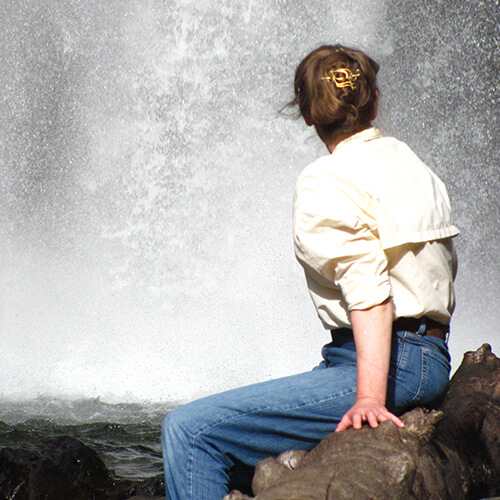 Jan Zwicky Moul Falls photo by George Sipos
