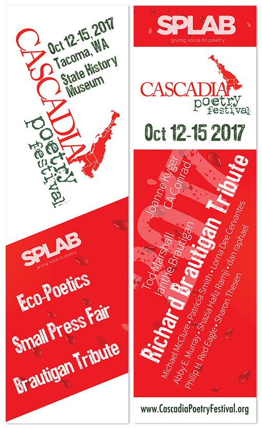 2017 fb bookmark_510 2017 Cascadia Poetry Festival Tacoma Bookmark front and back