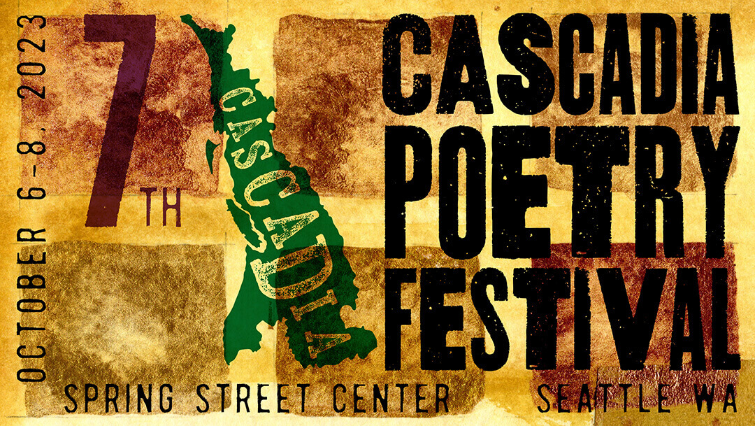 Cascadia Poetry Festival 2023 Header image